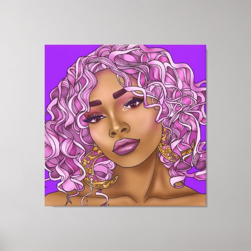 Pink Is Beautiful Canvas Print