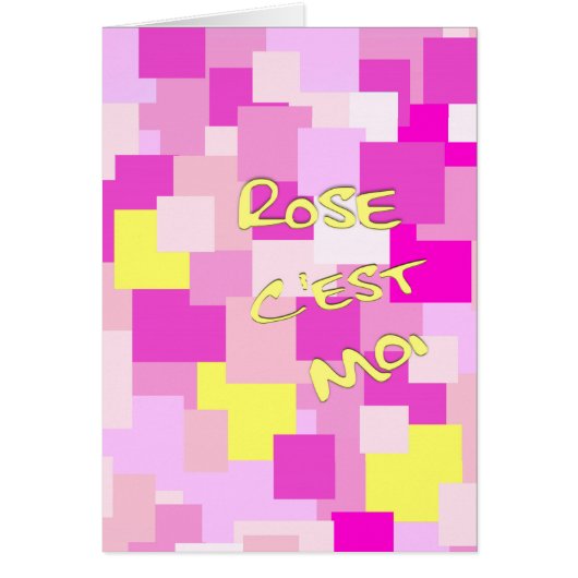 Pink is Me Cards (Front)