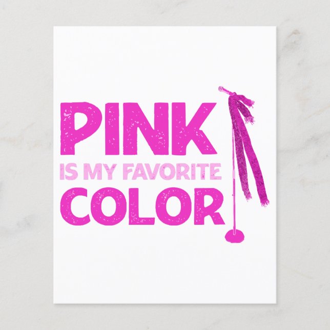 Pink Is My Favorite Color (Front)