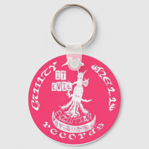 PINK "It Evil" Keychain