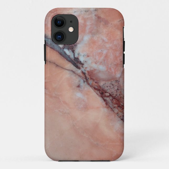 Pink Italian Marble With Flaw Case-Mate iPhone Cas Case-Mate iPhone Case (Back)