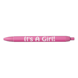 Pink It's A Girl Hand Out Pens