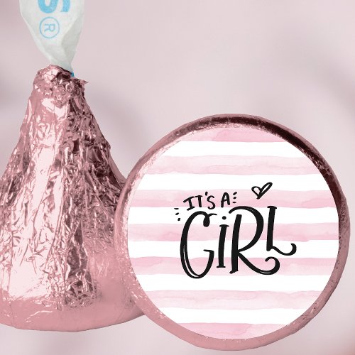 Pink Its A Girl Hersheys Kisses