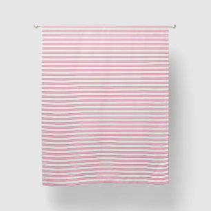 Pink & Ivory Stripe Blackout Curtains