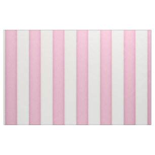 Pink & Ivory Victorian Stripes  Fabric