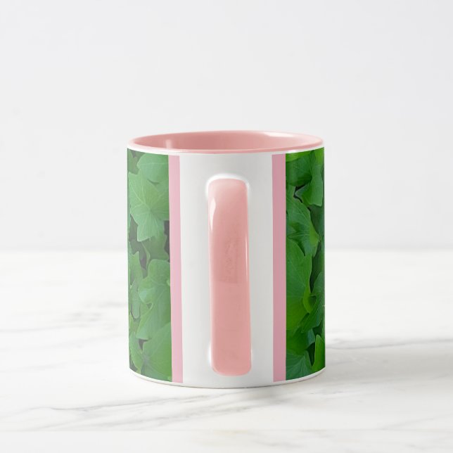Pink Ivy Mug (Handle)