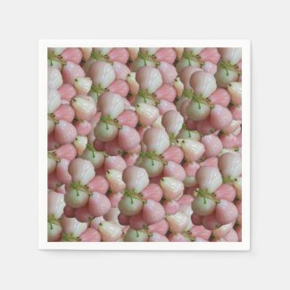 Pink Jamun Fruit Pattern Birthday