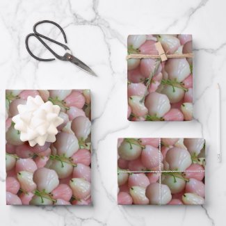 Pink Jamun Fruit Pattern