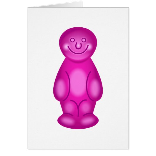 Pink Jelly Baby (Front)
