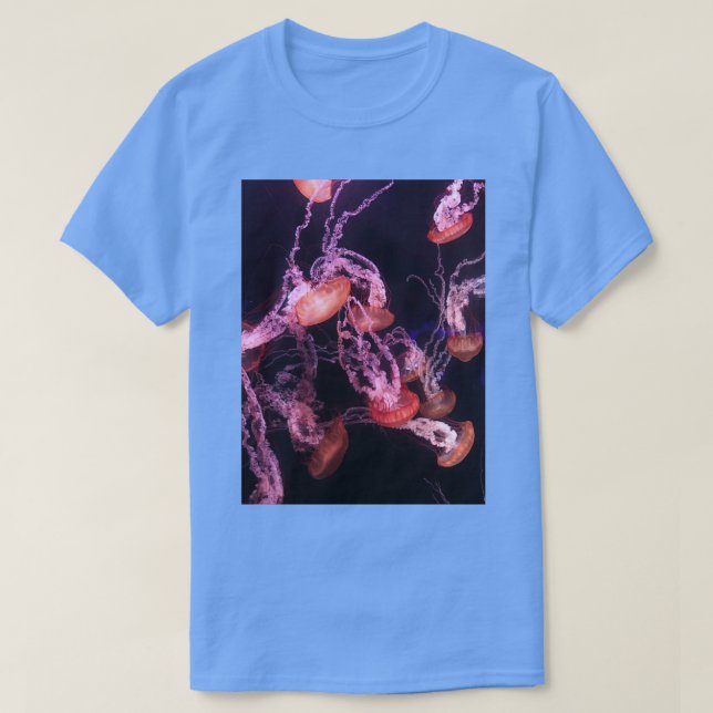 Pink Jellyfish T-Shirt (Design Front)