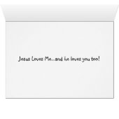 Pink Jesus Fish Cards (Inside Horizontal (Bottom))