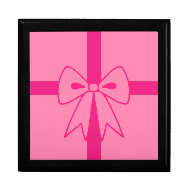 Pink Jewelry Gift Box (Front)