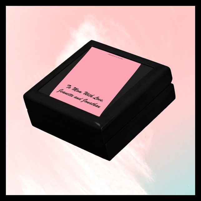 Pink Jewelry/Mother's Day Keepsake Gift Box Stripe (Creator Uploaded)