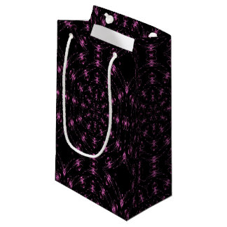 Pink Jewels Modern Art Small Gift Bag