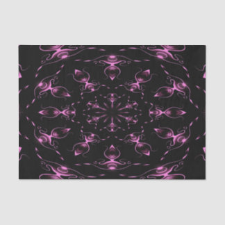 Pink Jewels Modern Art Tissue Paper