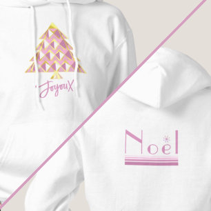 Pink Joyoux Noel Christmas T-Shirt Hoodie