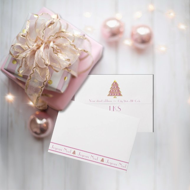 Pink Joyoux Noel Envelope (Creator Uploaded)