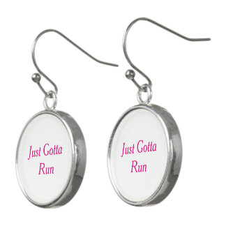 Pink Just Gotta Run Earrings