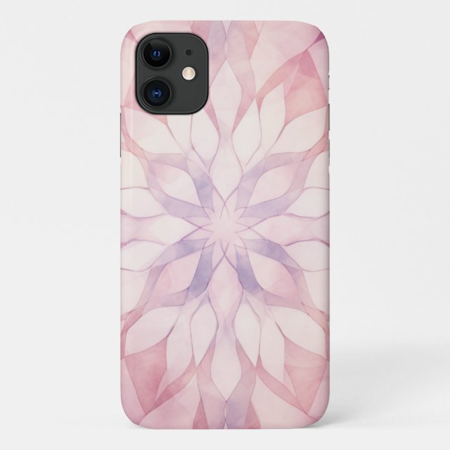 Pink Kaleidoscope Case-Mate iPhone Case (Back)