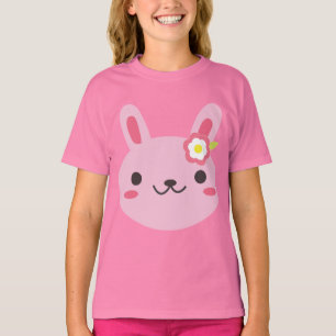 Pink Kawaii Bunny T-Shirt