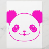 Pink Kawaii Panda Bear (Front)
