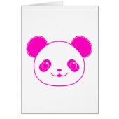 Pink Kawaii Panda Bear (Front)