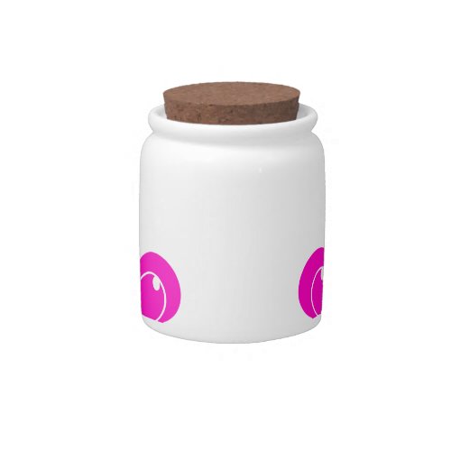 Pink Kawaii Panda Bear Candy Jar