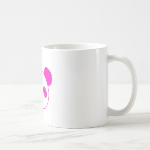 Pink Kawaii Panda Bear Coffee Mug