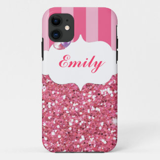 Pink Keep Calm and Sparkle On IPhone5 Case