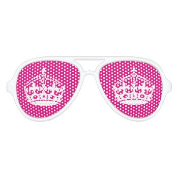 Pink Keep Calm Party Shades For Bachelorette by keepcalmmaker at Zazzle