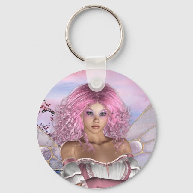 pink key chain (Front)