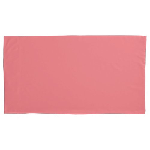 Pink King Size Pillow Case Pair