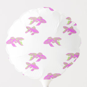 Pink Kingyo Goldfish Balloon