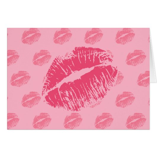 Pink Kiss Cards (Front Horizontal)