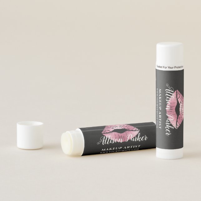  Pink Kiss Lips Makeup Artist Promotional Lip Balm (In Situ)