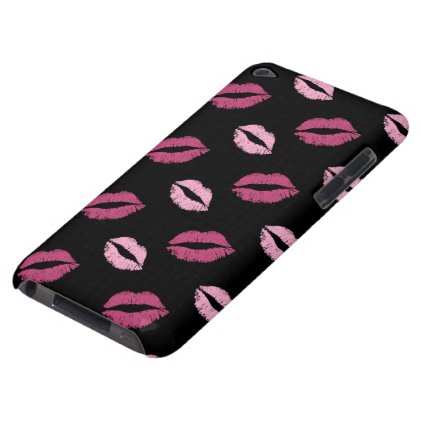 Pink Kisses Barely There iPod Case