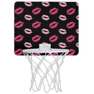 Pink Kisses Mini Basketball Hoop