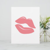 Pink Kissy Lips (Standing Front)