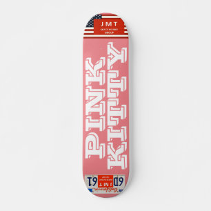 PINK KITTY Skateboard, 7¾" Deck