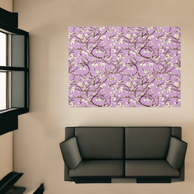pink,Klimt,Almond tree, Art,Painting,Gustav Klimt, Rug (Insitu (Indoor 1))