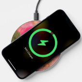 Pink Knockout Rose Watercolor Wireless Charger (Phone)
