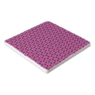 Pink Labyrinth  Trivet