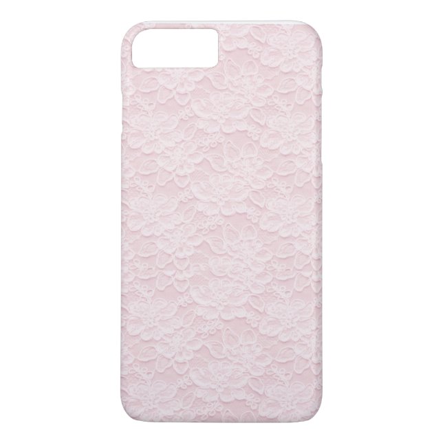 Pink Lace Design phone Case (Back)