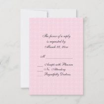 Pink Lace RSVP
