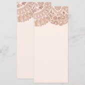 Pink Lace With Roses (Front/Back)