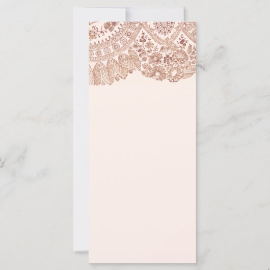 Pink Lace With Roses (Front)