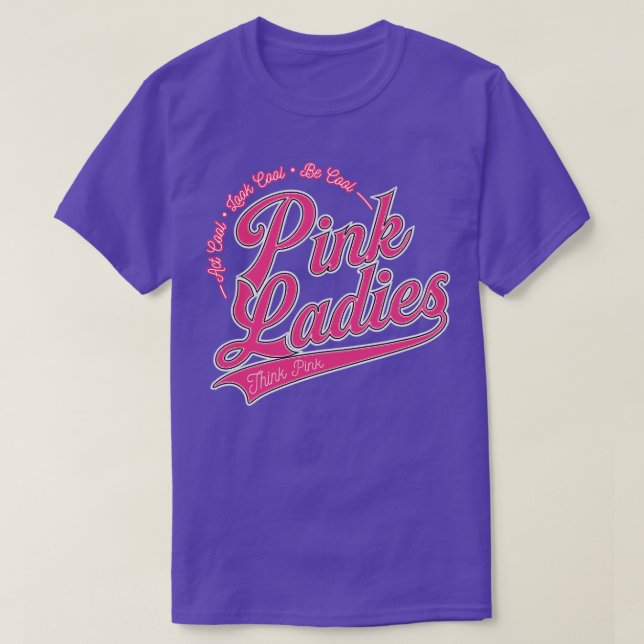 Pink Ladies Dark T-Shirt (Design Front)