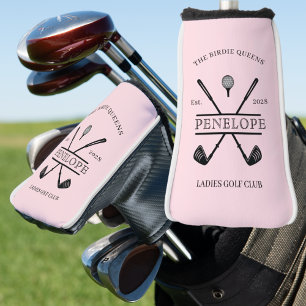 Pink Ladies Golf Club Name Head Cover