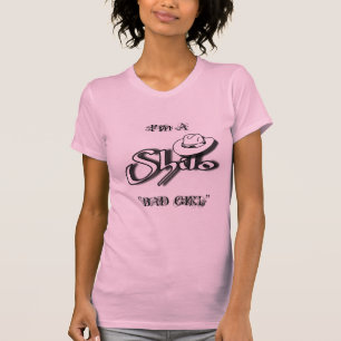 Pink Ladies Shilo "BAD GIRL" Camisole (Fitted) T-Shirt