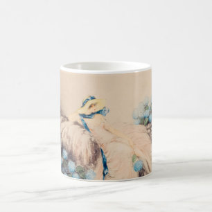 Pink Lady, 1933 by Louis Icart Coffee Mug